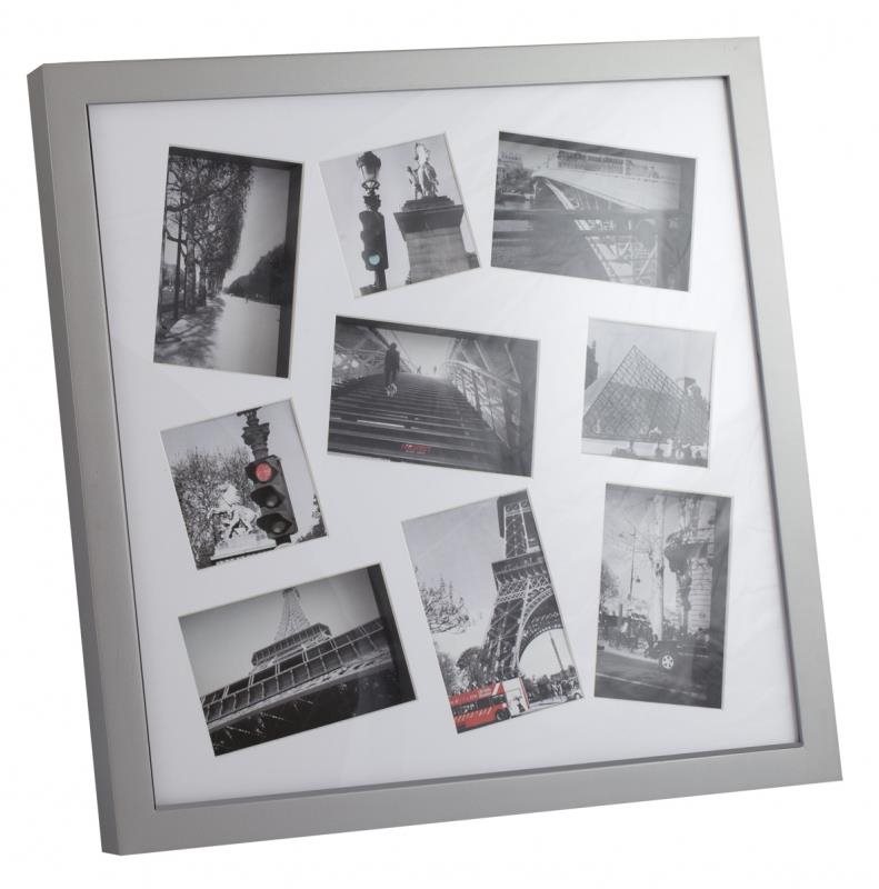 Invotis Fotorámik Exposed 1511, MDF, 10 × 15 cm (6×), 10 × 10 cm...