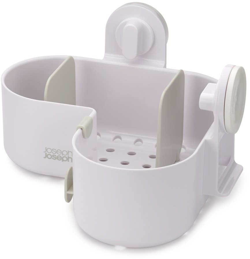 Joseph Joseph Odkládací košík do sprchy Duo 70558, plast, biely...