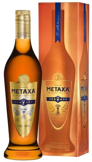 Metaxa 7* 1l 40% GB Brandy