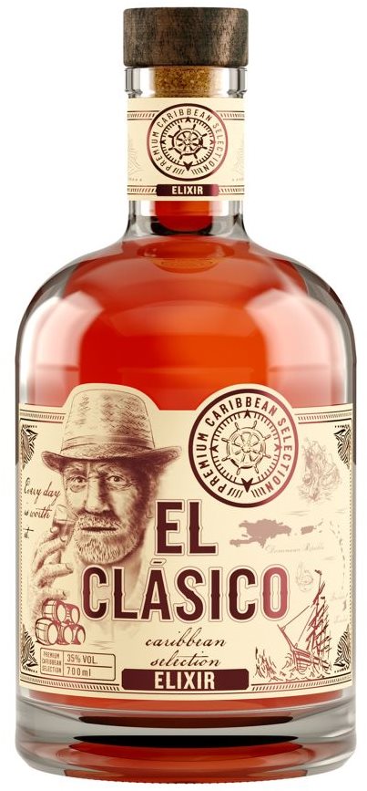 El Clásico Elixír 0,5l 30% Likér