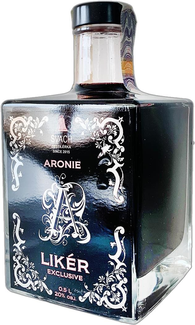Svachovka Exclusive likér Aronie 0,5L 20%  Likér