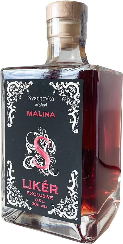 Svachovka Exclusive Likér Malina 0,5L 20%  Likér