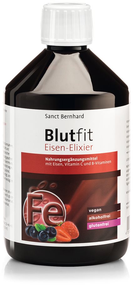 Sanct Bernhard Elixir železa 500 ml Železo