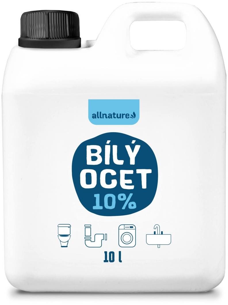 Allnature Biely ocot 10 % – 10 l Ekologický čistiaci prostriedok