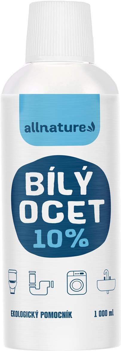Allnature Biely ocot 10 % – 1000 ml Ekologický čistiaci prostriedok