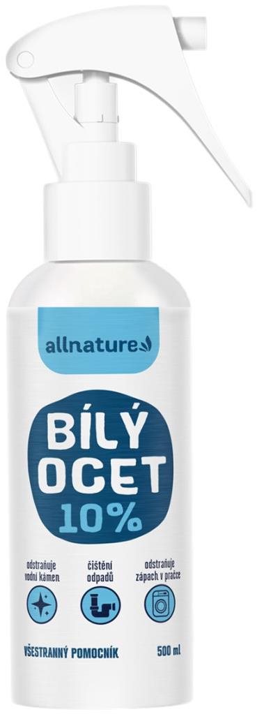 Allnature Biely ocot sprej 10 % – 500 ml Ekologický čistiaci...