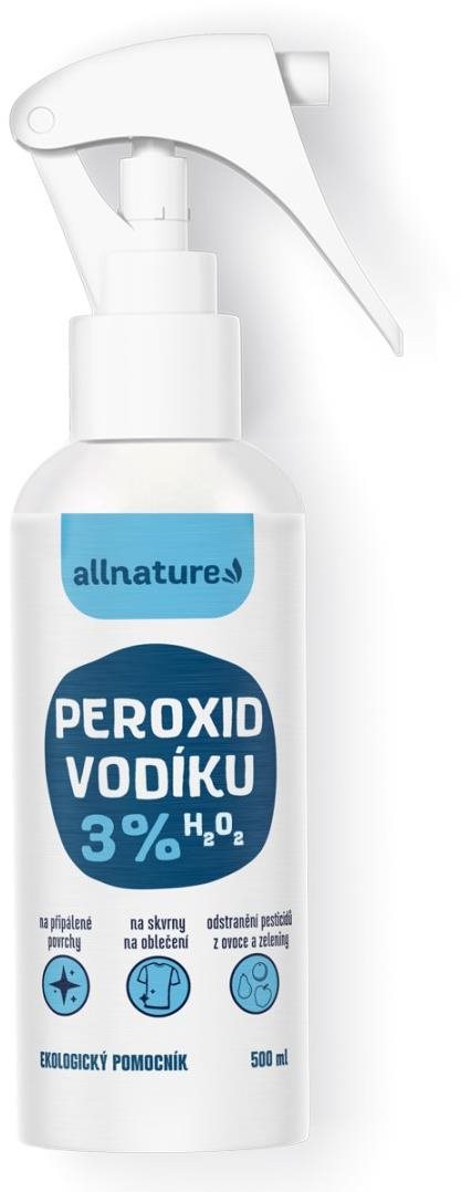 Allnature Peroxid vodíka sprej 3 % – 500 ml Ekologický čistiaci...