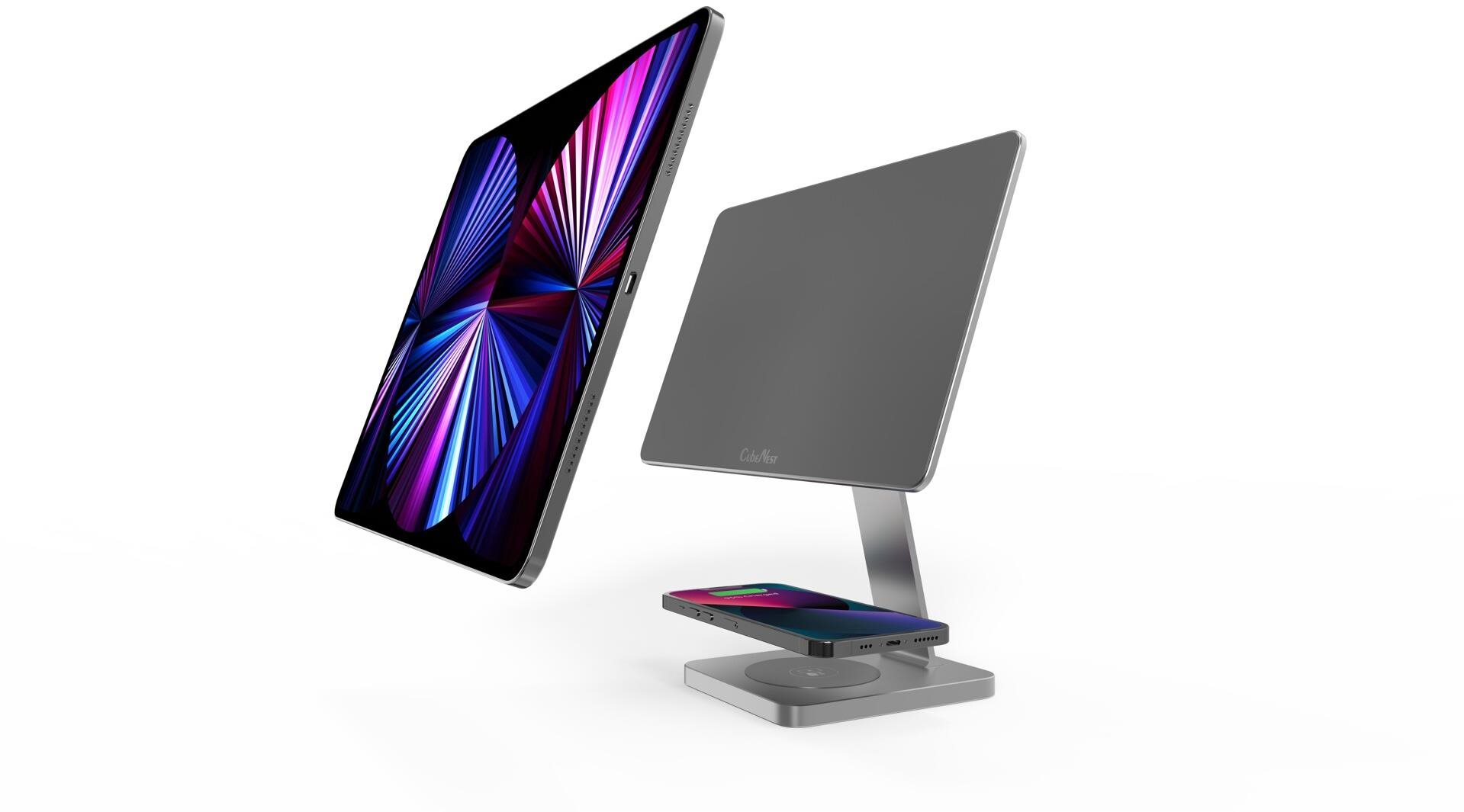 CubeNest S120 magnetický hliníkový stojan pro iPad Pro 12,9" s...