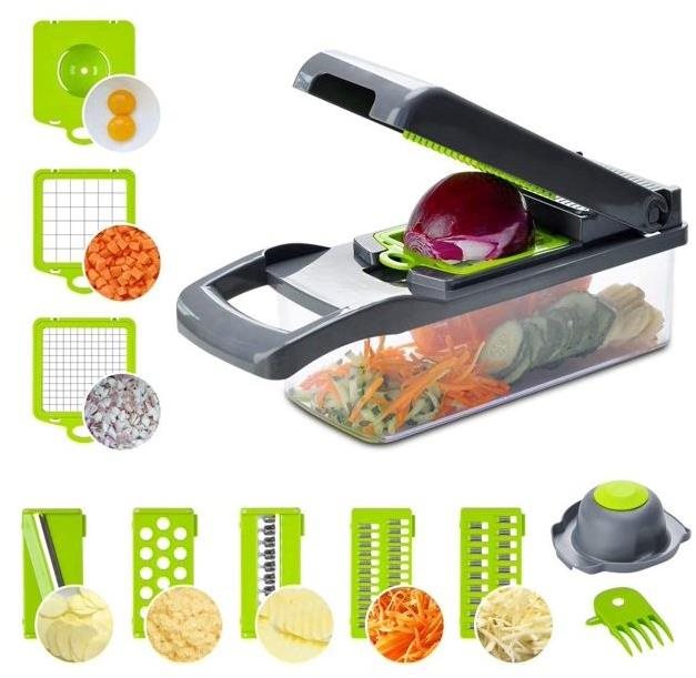 Multifunkčný krájač zeleniny Veggie Slicer 14 v 1 Krájač