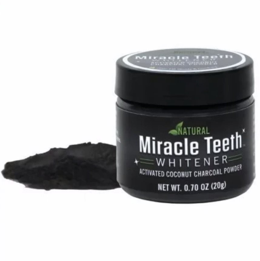Alum Kokosové uhlie na bielenie zubov Teeth Whitening Prípravok na...