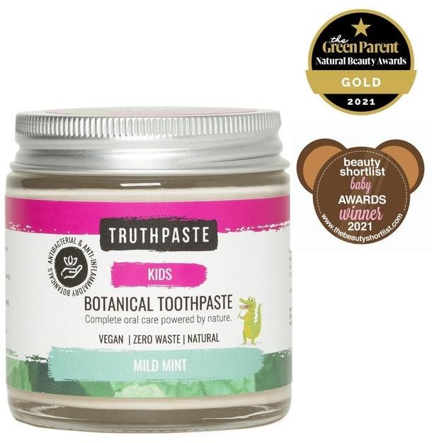 Truthpaste Kids zubná pasta, jemná mäta Zubná pasta