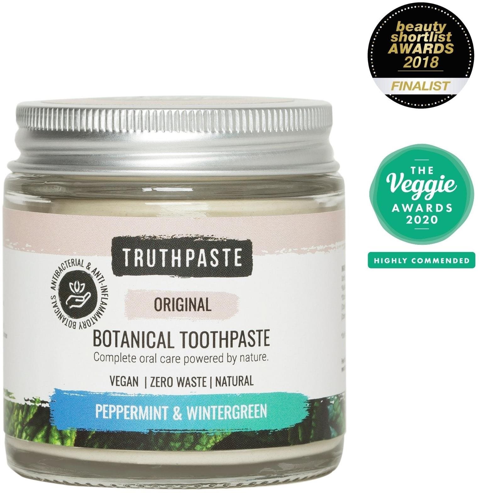 Truthpaste Original zubná pasta, mäta a libavka Zubná pasta