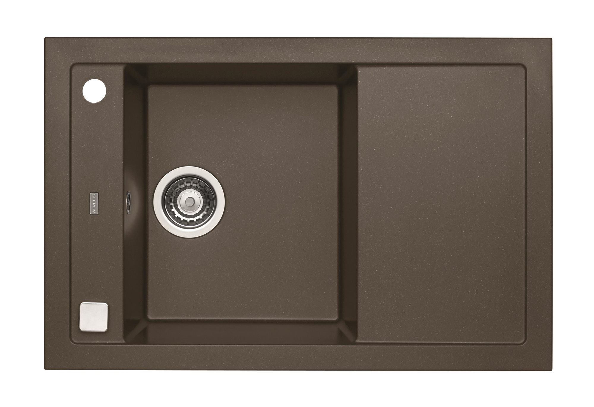 ALVEUS FORMIC 30 G 03 Chocolate Granitový drez