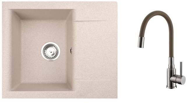 Alveus GEM 20 55 + batéria Mintas beige CHR Set drezu a batérie
