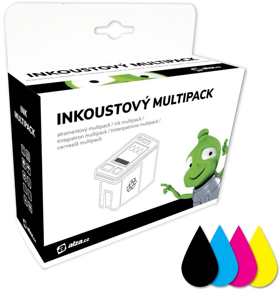 Alza PGI-550Bk + CLI-551C/M/Y/Bk Multipack XL for Canon Printers...