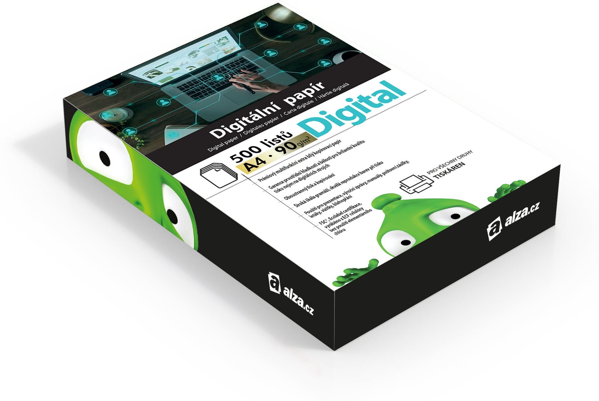 Alza Digital A4 90g 500 Blatt Kanzleipapier