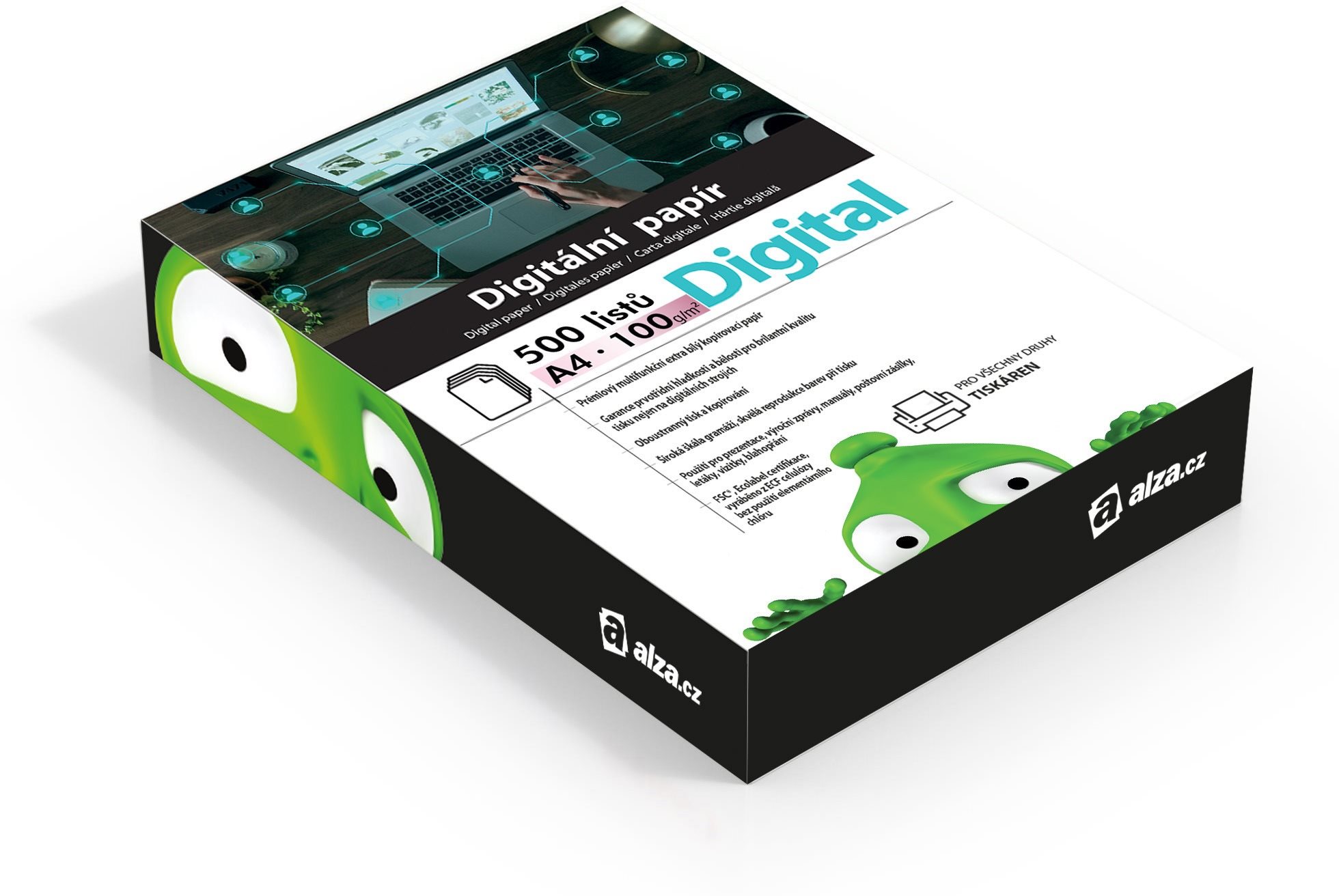 Alza Digital A4 100g 500 Blatt Kanzleipapier