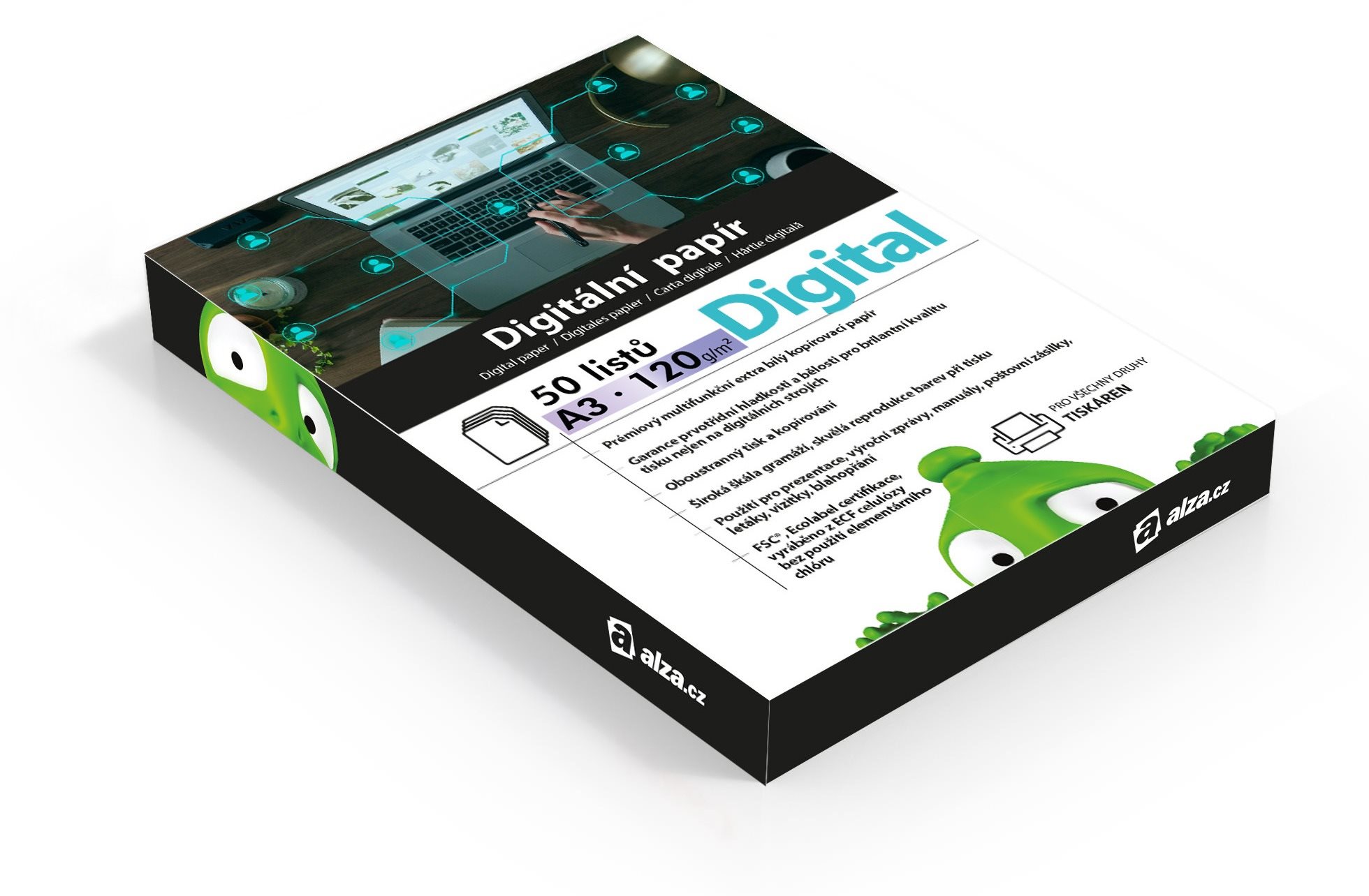 Alza Digital A3 120g 50 Blatt Kanzleipapier