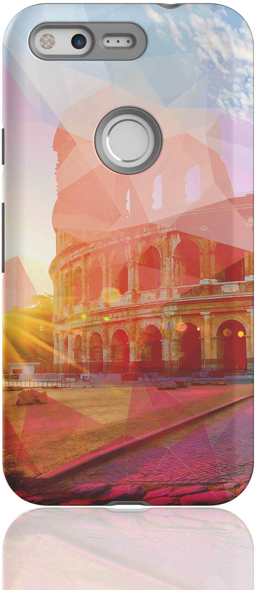 MyCase "Colloseum" + verre de protection pour Google Pixel Coque...