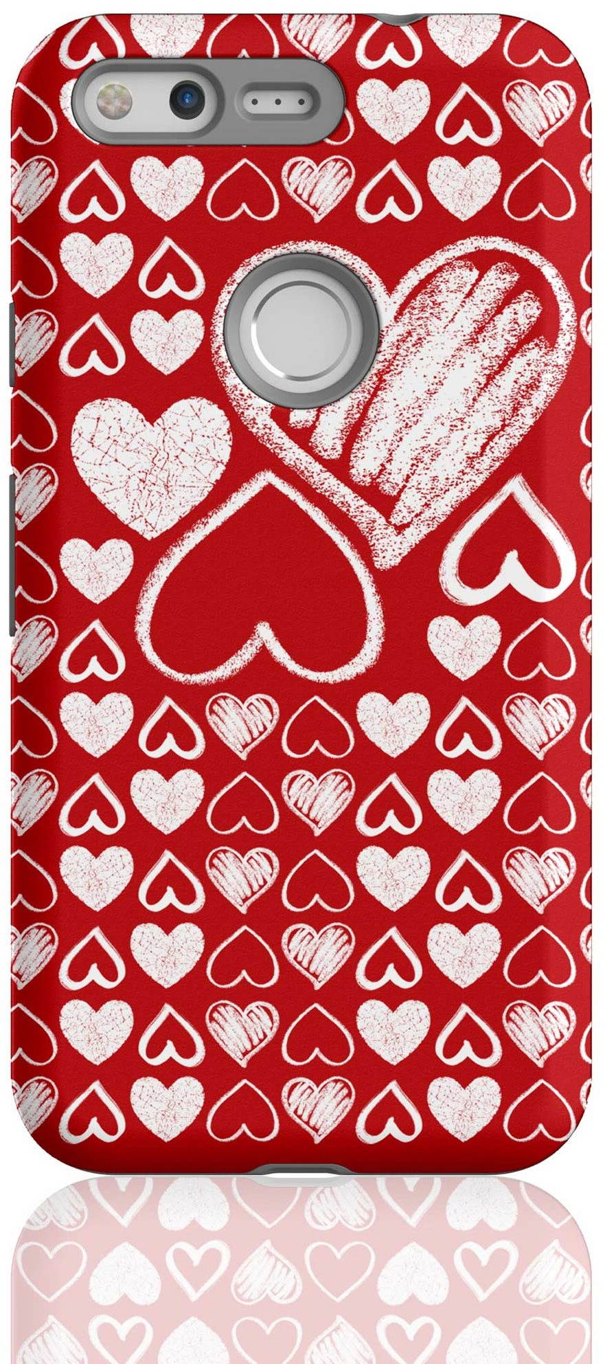MyCase "Love" + verre de protection pour Google Pixel Coque par Alza