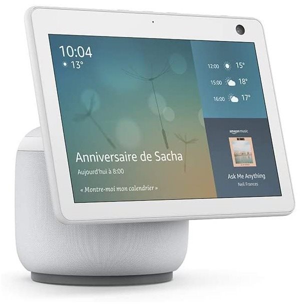 Amazon Echo Show 10 (3nd gén) Glacier White Hlasový asistent