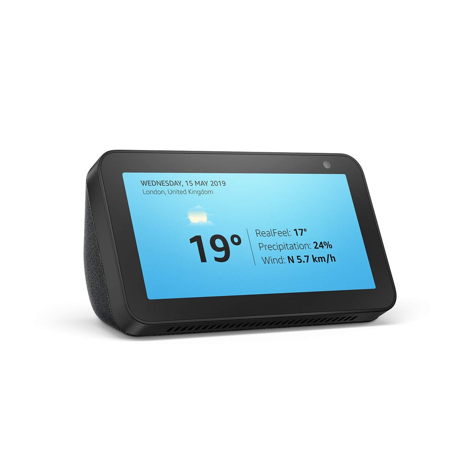 Amazon Echo Show 5 Black Assistant vocal