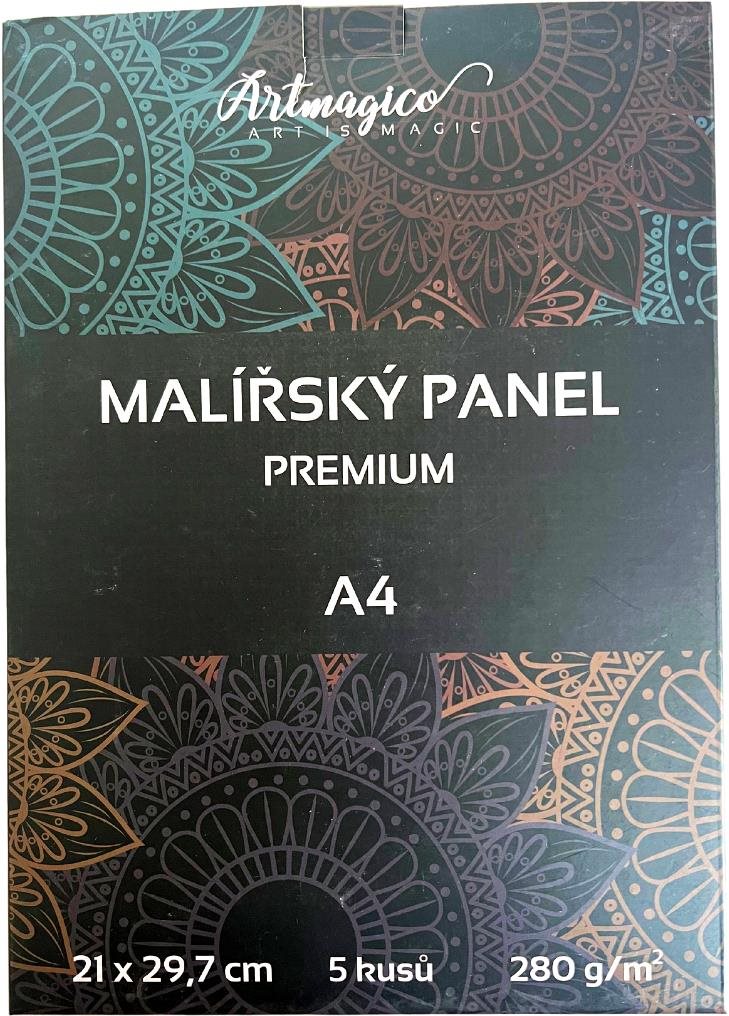 Artmagico Maliarske panely, súprava 5 ks Plátno na maľovanie