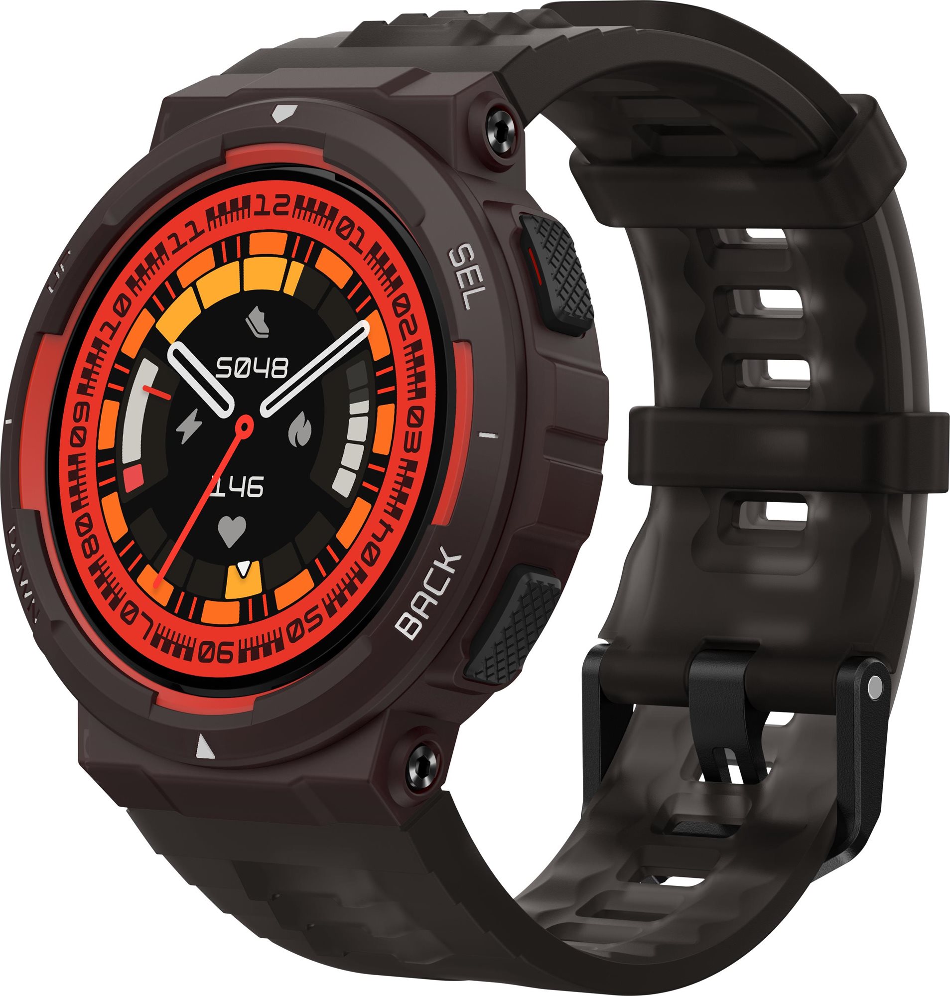Amazfit Active Edge Lava Black Smart hodinky