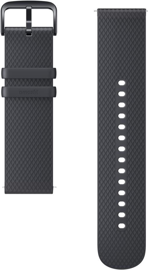 Amazfit fluoroelastomer strap 22 mm, infinite black Remienok na...