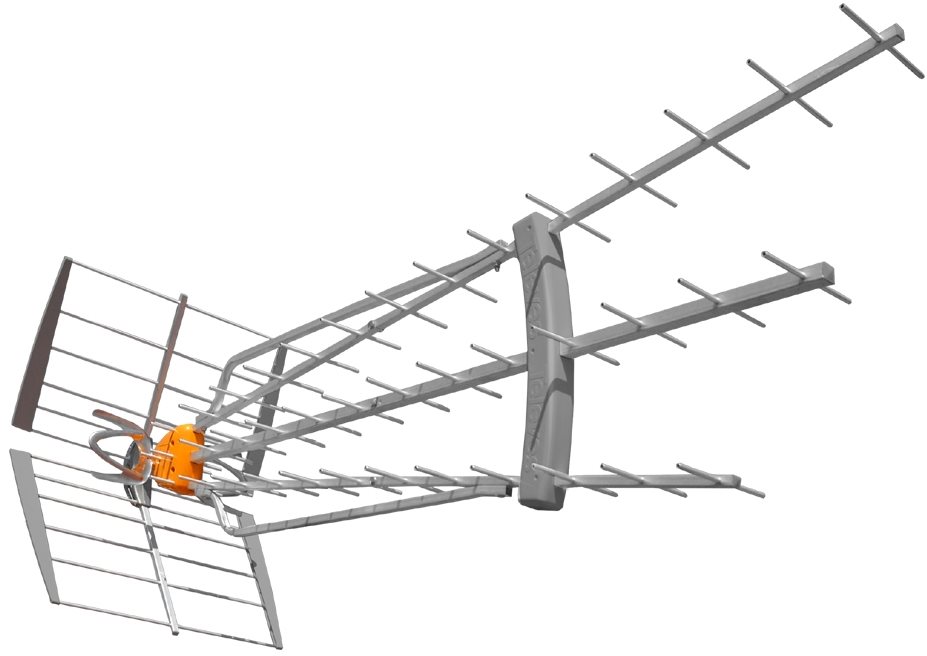 Televés DAT BOSS LR TFORCE LTE 700-5G Ready TV anténa