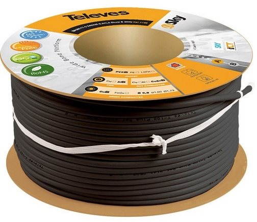 TELEVES koaxiálny kábel 2155 – 100 m Koaxiálny kábel