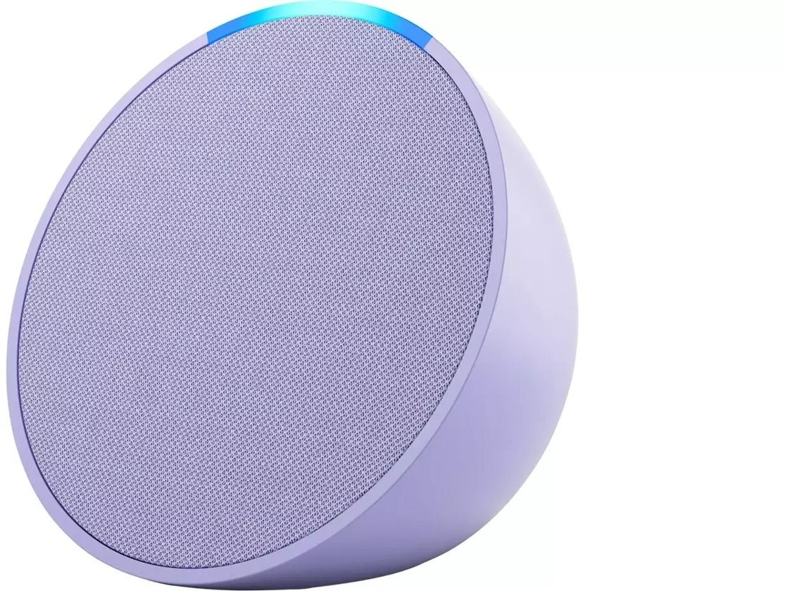 Amazon Echo Pop (1nd Gen) Lavender Bloom Sprachassistent