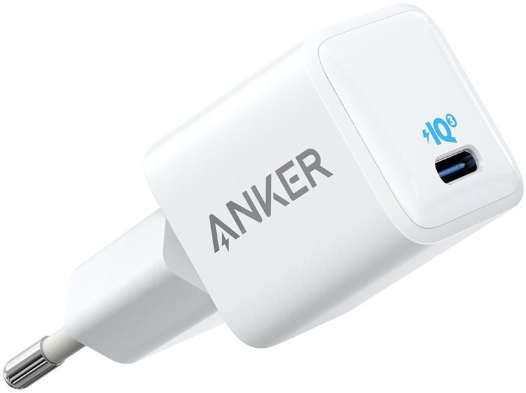 Anker PowerPort III Nano 20W USB-C EU White AC Adapter