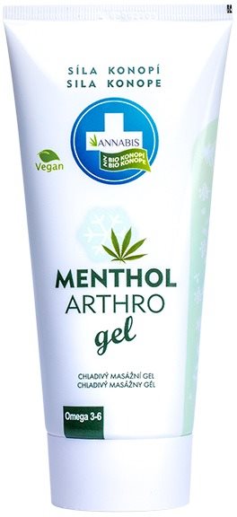 Annabis Menthol Arthro masážní konopný gel Tělový gel