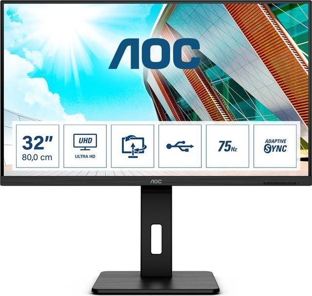 32" AOC U32P2 LCD Monitor