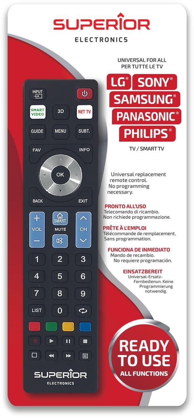 Superior Ready5Smart Diaľkové ovládanie