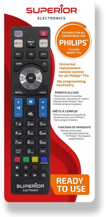 Superior na Philips Smart TV Diaľkové ovládanie
