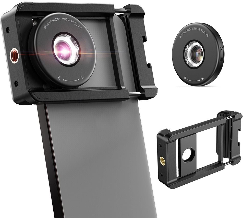 Apexel 100X Mobile phone holder Microscope Lens with LED Light &...