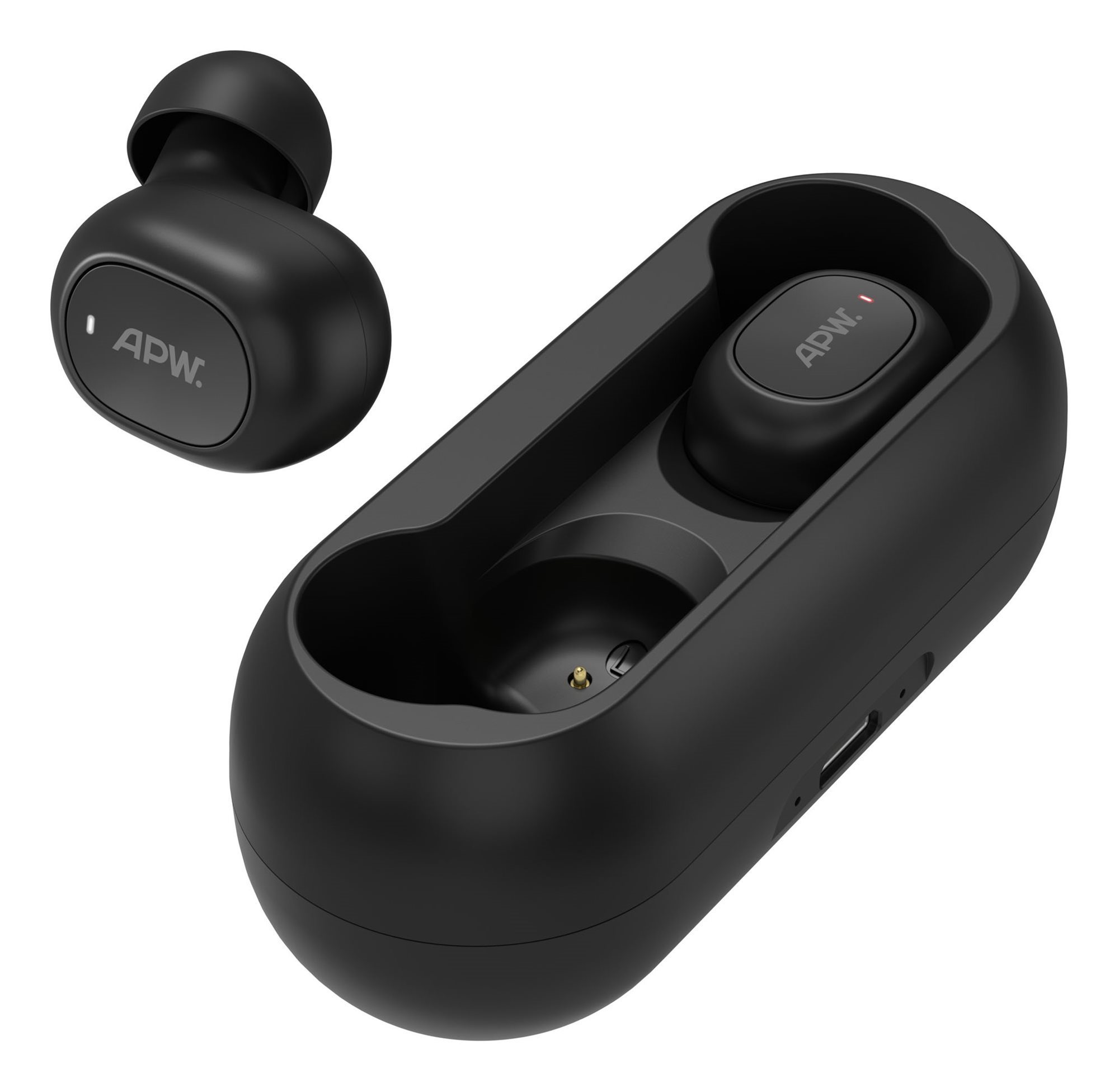 AlzaPower Shpunty Black Wireless Headphones