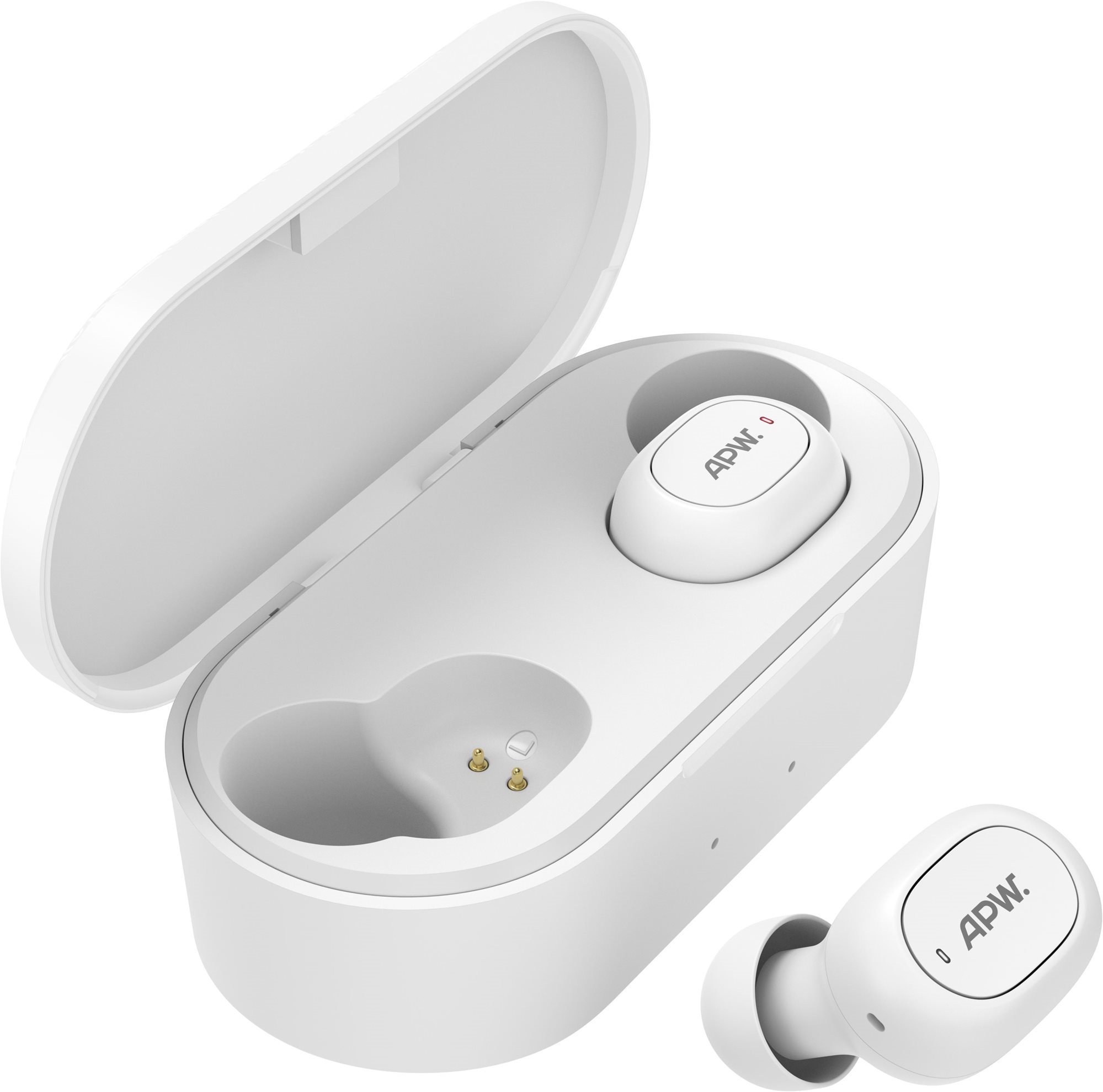AlzaPower Airtunes, White Wireless Headphones