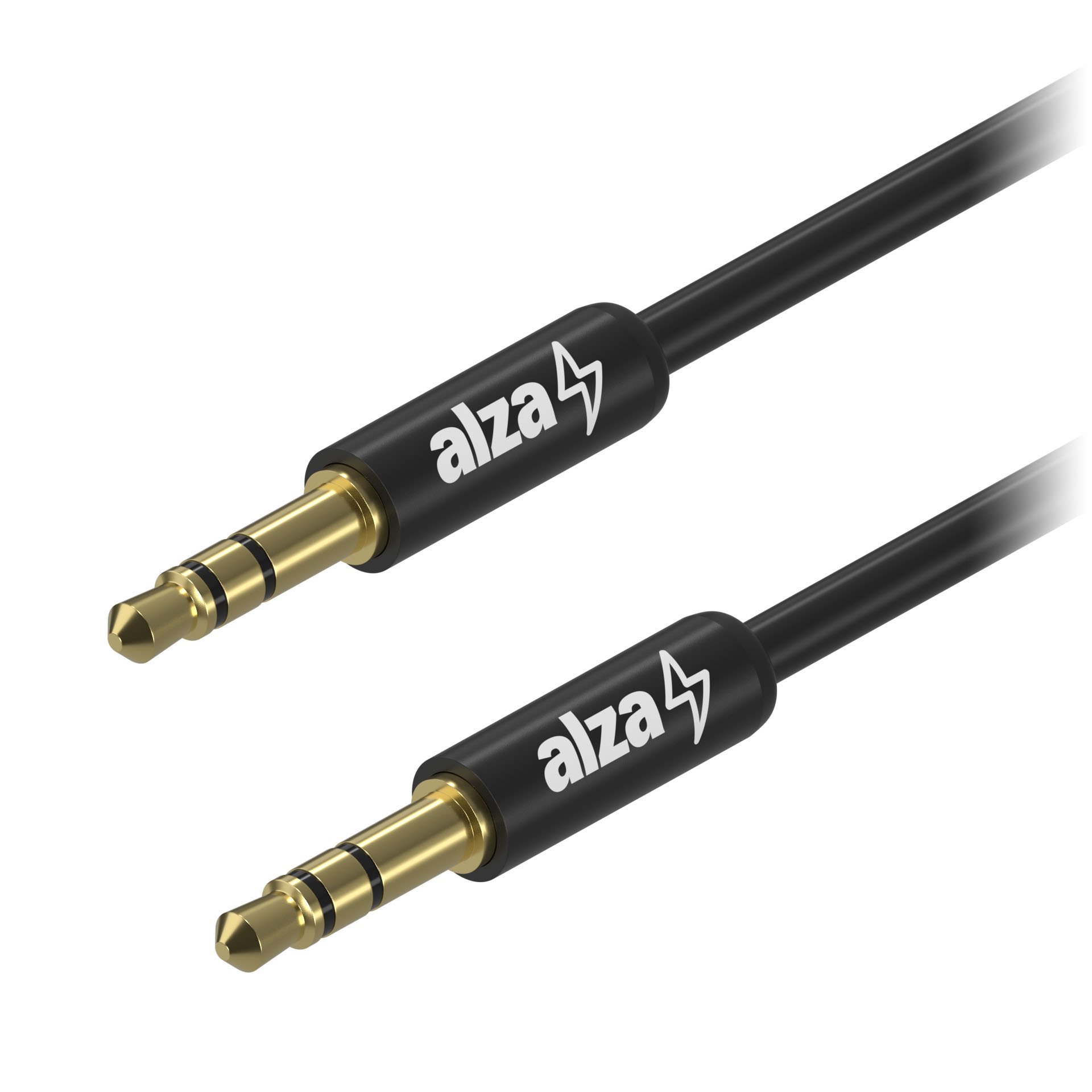 AlzaPower Audio 3.5mm Jack to 3.5mm Jack (M) 1m AUX Cable
