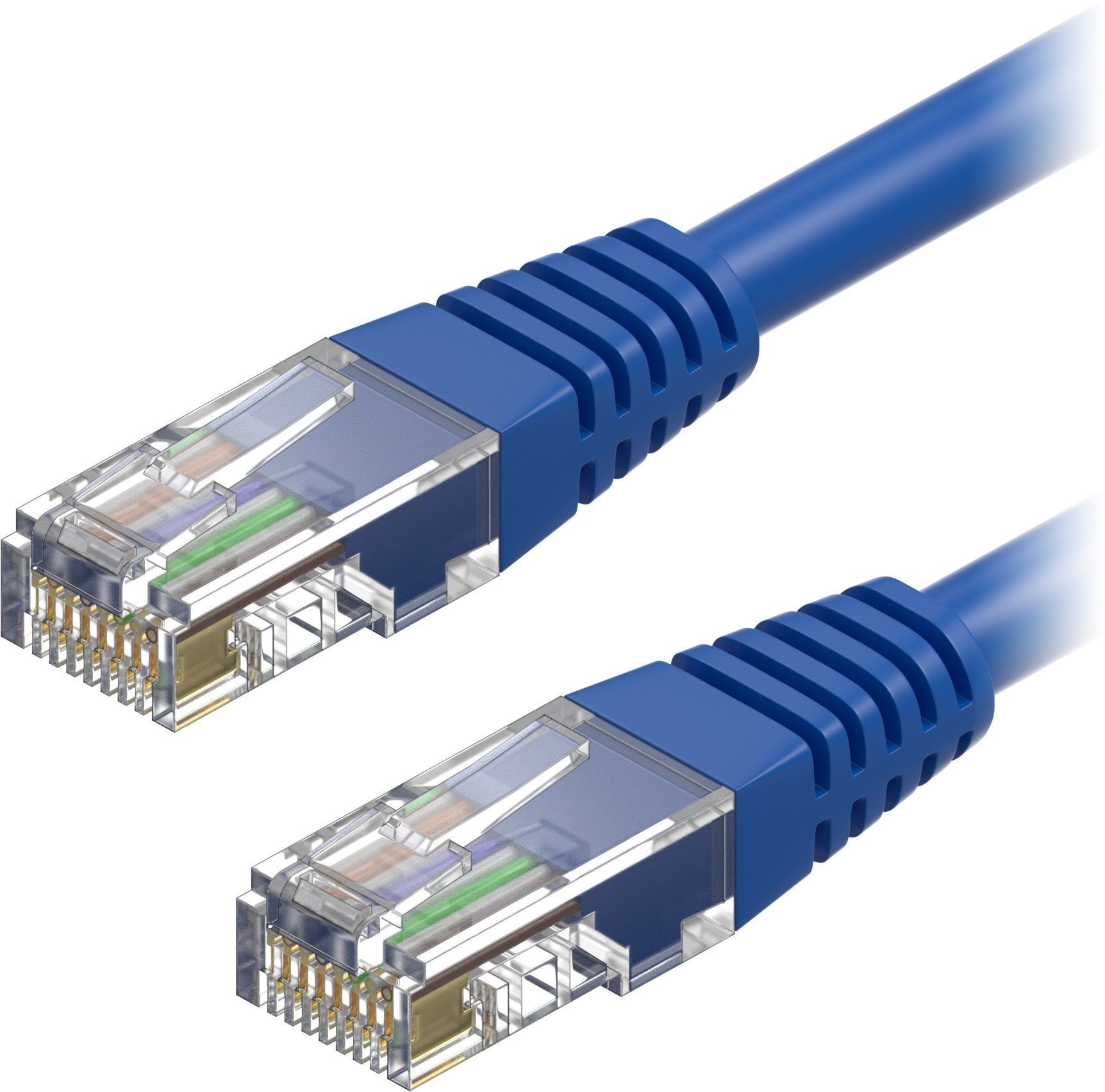 AlzaPower Patch CAT5E UTP 7m Blue Ethernet Cable