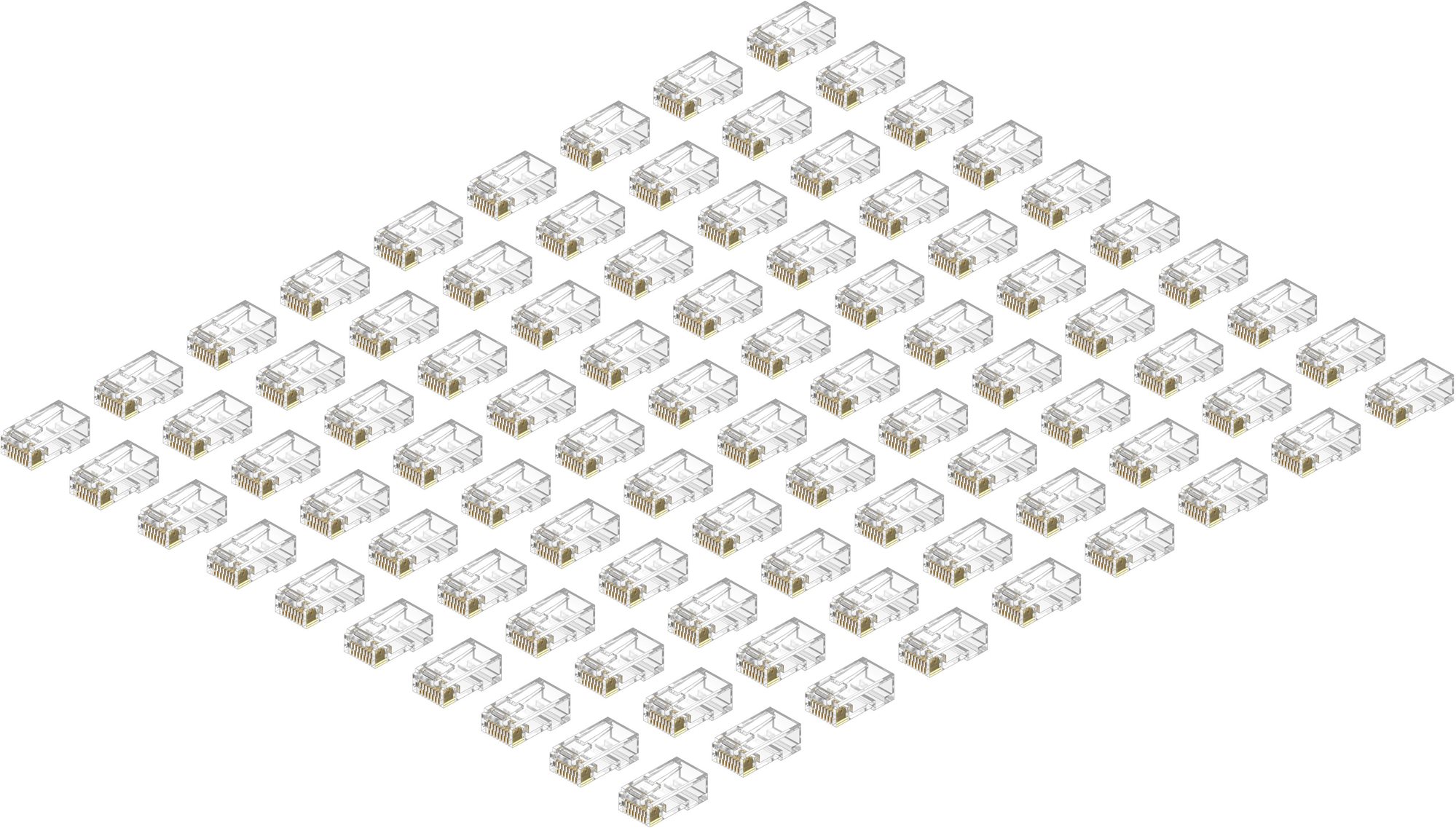 AlzaPower Patch CAT6 UTP RJ45 8p8c Unshielded Folded on the Obverse...