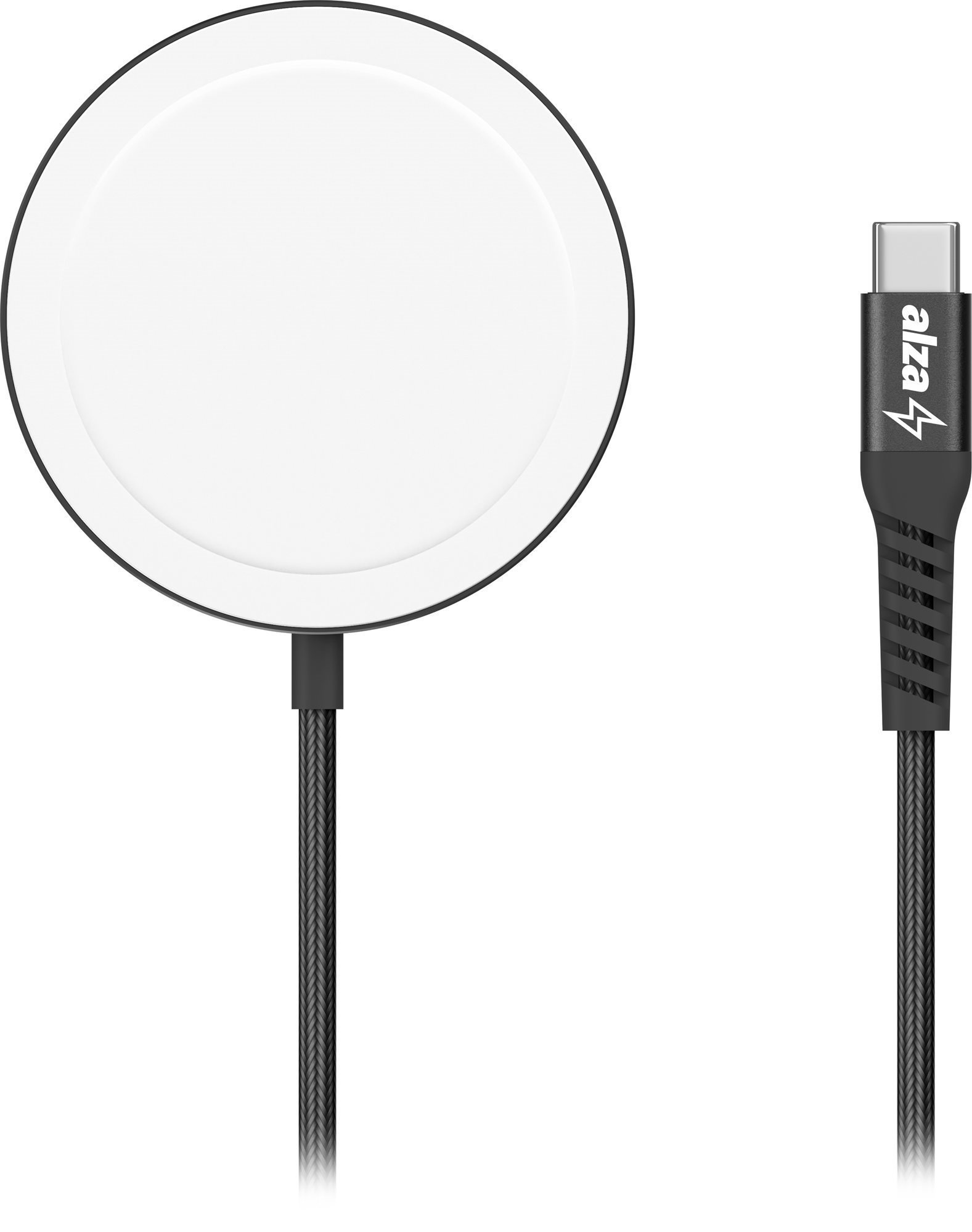 AlzaPower WAC100B Wireless Charger for MagSafe - fekete MagSafe...