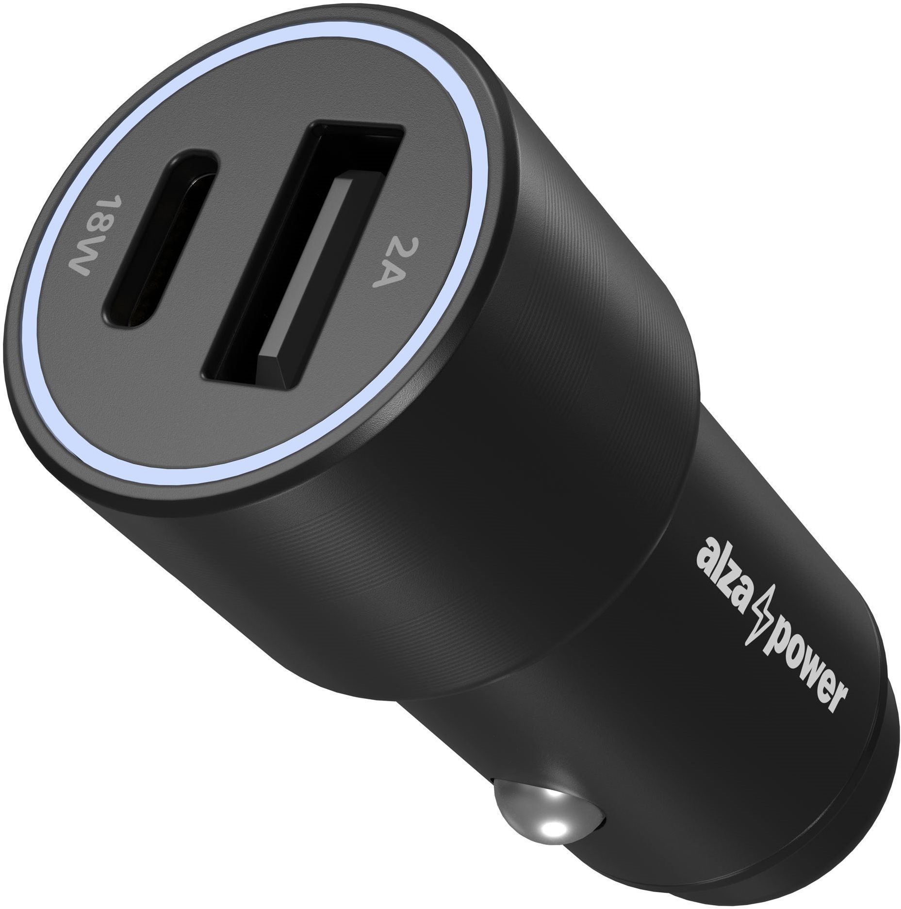 AlzaPower Car Charger P520 Power Delivery čierna Nabíjačka do auta