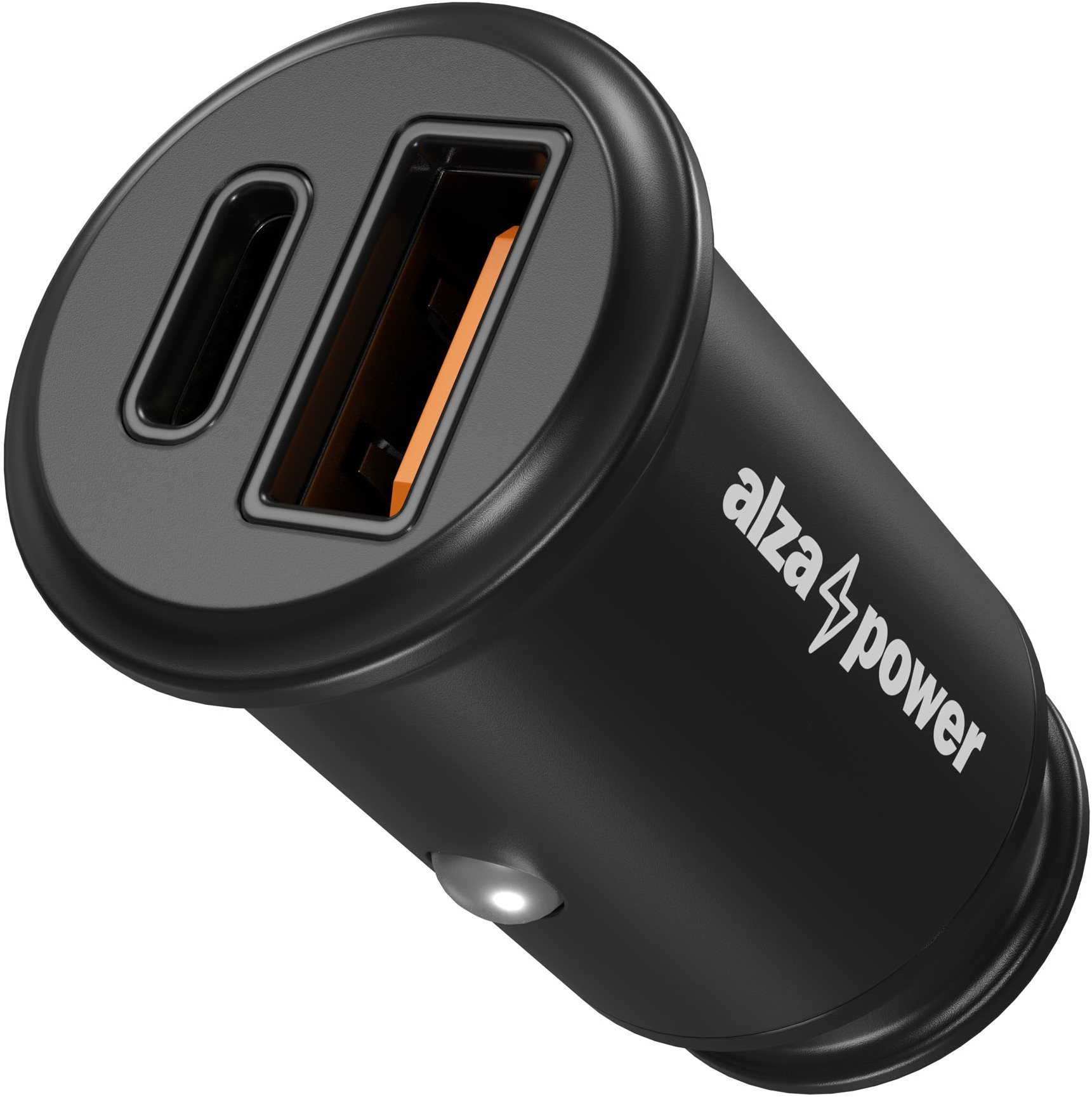 AlzaPower Car Charger C520 Fast Charge + Power Delivery čierna...