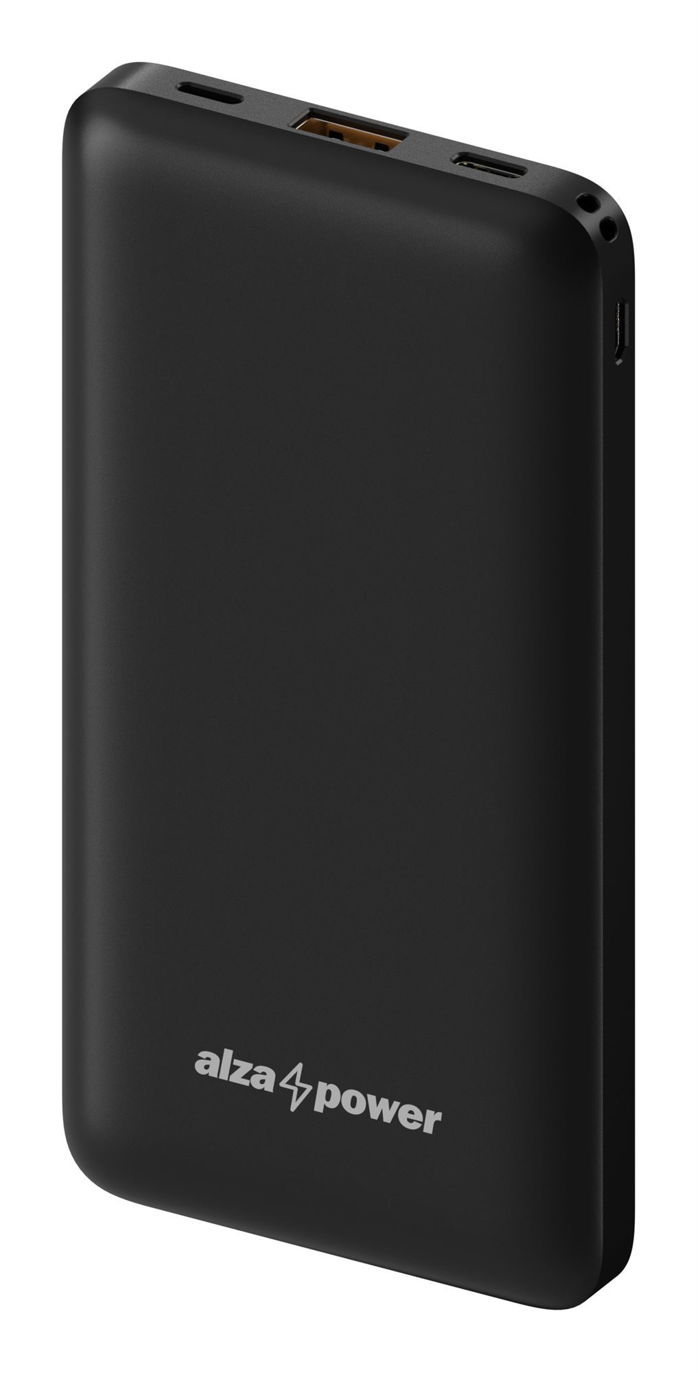 AlzaPower Thunder 10000mAh Fast Charge + PD3.0 Black Power Bank