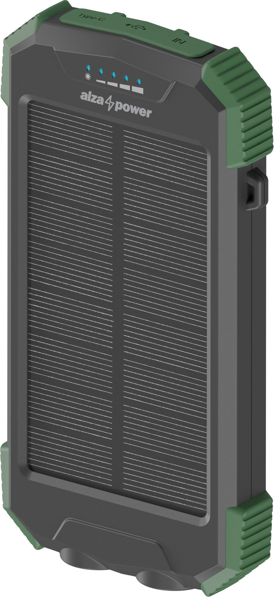 AlzaPower SolarScout 10000mAh Green Power Bank