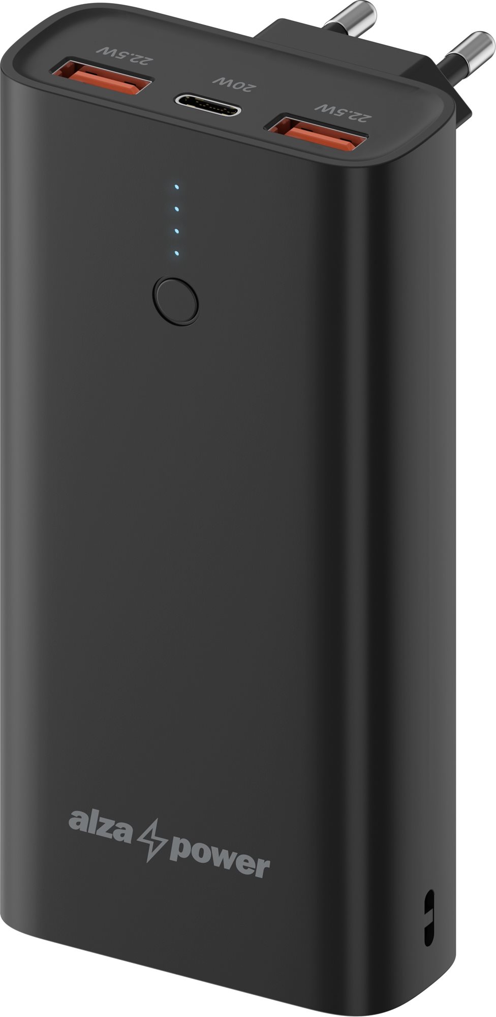 AlzaPower Volt 10 000 mAh Power Delivery (20 W) Powerbank