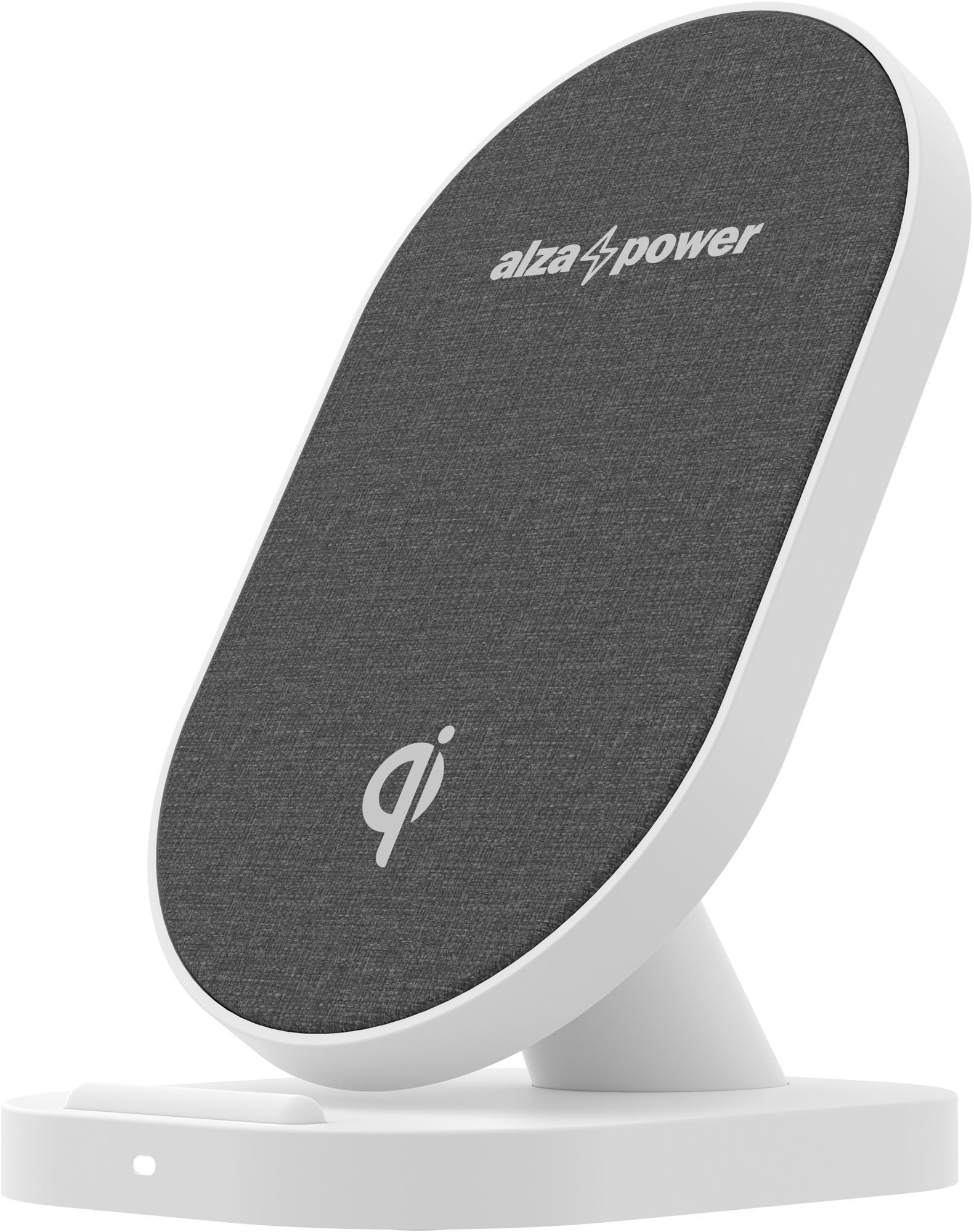 AlzaPower WC110 Wireless Fast Charger White Wireless Charger